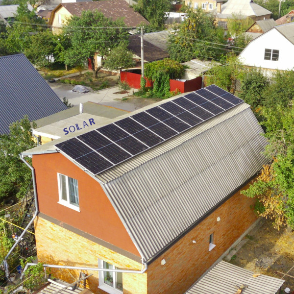 Гібридна СЕС 8 кВт